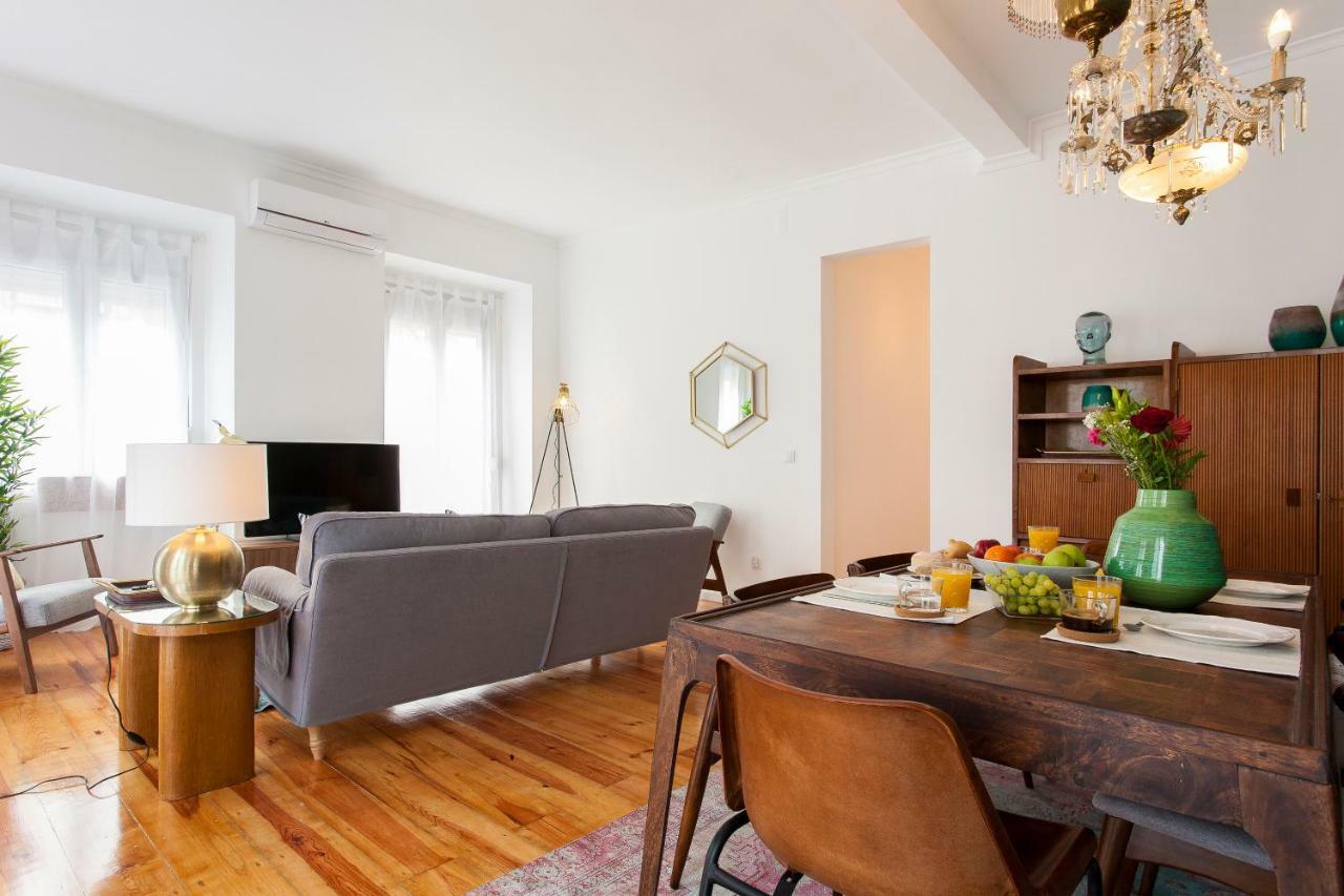 Principe Real Beautiful 3 Bedroom Flat Lisboa Exterior foto